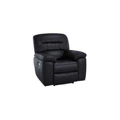 Hastings Electric Recliner Armchair in Black Leather