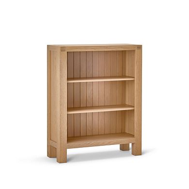 Highworth Natural Solid Oak Small Bookcase