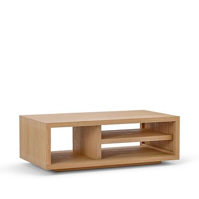 Highworth Natural Solid Oak Storage Coffee Table