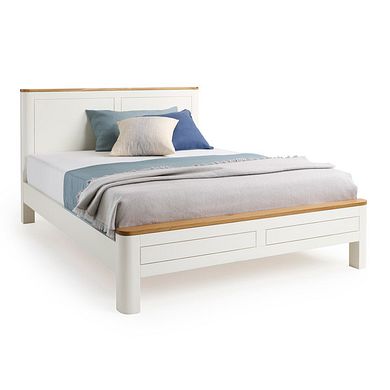 Hove Natural Oak and Painted Double Bed