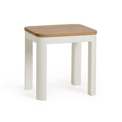 Hove Natural Oak and Painted Dressing Table Stool
