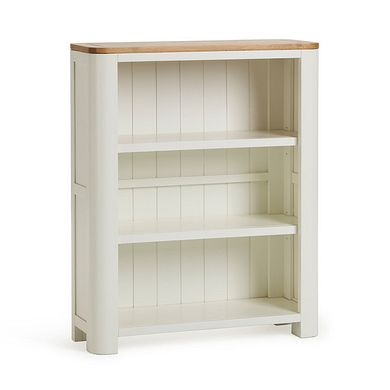 Hove Natural Oak and Painted Small Bookcase