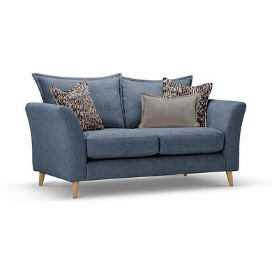 Hoxley 2 Seater Sofa in Leo Ocean fabric