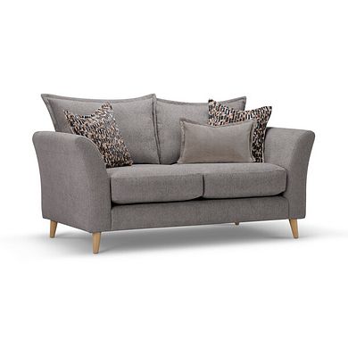 Hoxley 2 Seater Sofa in Leo Truffle fabric