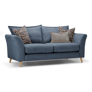 Hoxley 3 Seater Sofa in Leo Ocean fabric