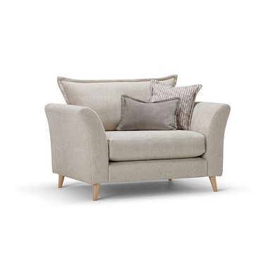 Hoxley Loveseat in Leo Biscuit fabric