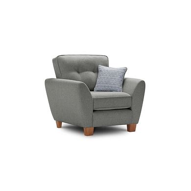 Inca Armchair in Christy Collection Grey Fabric