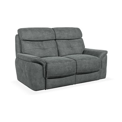 Iver 2 Seater Sofa in Miller Grey Fabric