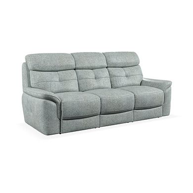 Iver 3 Seater Sofa in Santos Steel Fabric