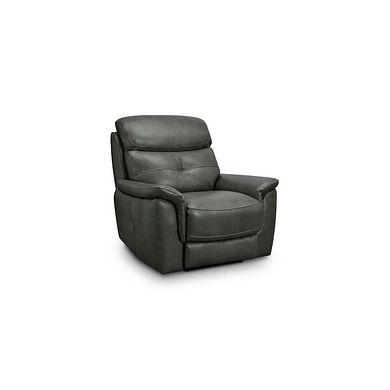 Iver Armchair in Virgo Lead Leather