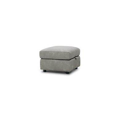 Jarrod Storage Footstool in Dexter Stone Fabric
