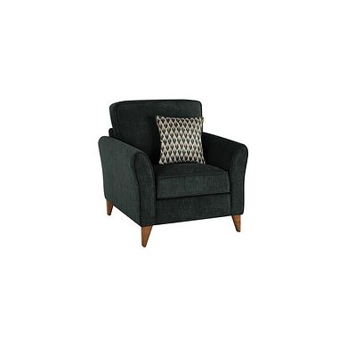 Jasmine Armchair in Orkney Fabric - Forest with Newton Forest Scatters