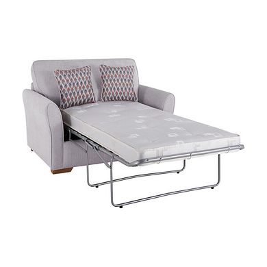 Jasmine Armchair Sofa Bed with Deluxe Mattress in Orkney Natural with Newton Coral Scatters