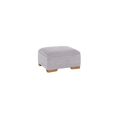 Jasmine Storage Footstool in Orkney Natural Fabric
