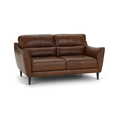 Lucca 2 Seater Sofa in Houston Whiskey Leather