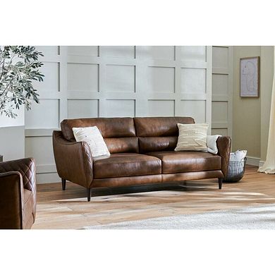 Luxury Lucca Leather Sofa Range | Oak Furnitureland