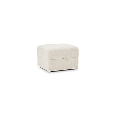 Ludlow Storage Footstool in Ceriale Cream Fabric