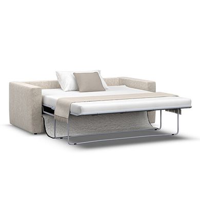 Malvern 2 Seater Sofa Bed in Beige fabric
