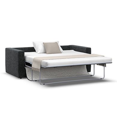 Malvern 2 Seater Sofa Bed in Charcoal fabric