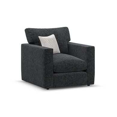 Malvern Armchair in Charcoal fabric