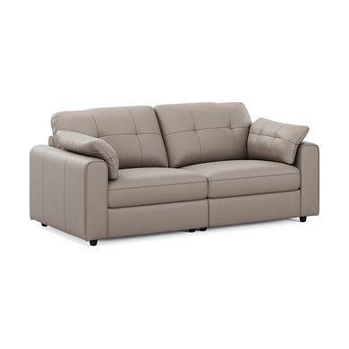 Marley 2 Seater Modular Sofa in Oslo Oyster Leather - Group 8