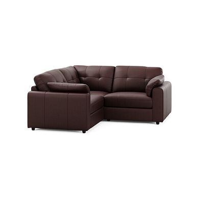 Marley 3 Seat Modular Corner Sofa in Oslo Chestnut Leather - Group 1