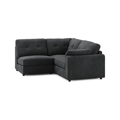 Marley 3 Seat Right Hand Modular Corner Sofa in Lila Charcoal Fabric - Group 7