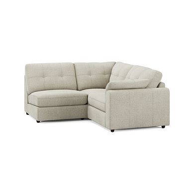 Marley 3 Seat Right Hand Modular Corner Sofa in Lila Ivory Fabric - Group 7