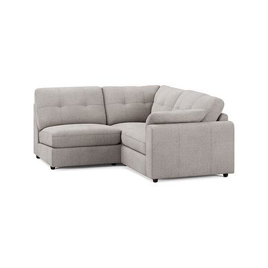 Marley 3 Seat Right Hand Modular Corner Sofa in  Lila Stone Fabric- Group 7