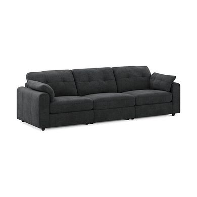 Marley 3 Seater Modular Sofa in Lila Charcoal Fabric - Group 9