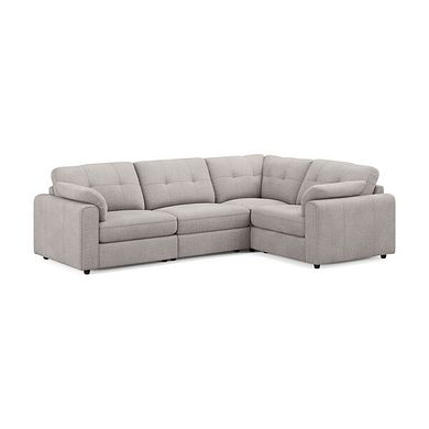 Marley 4 Seat Modular Left Hand Corner Sofa in Lila Stone Fabric - Group 2
