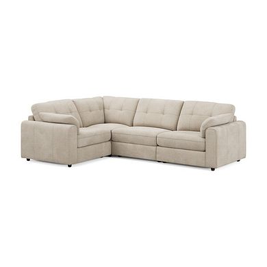 Marley 4 Seat Modular Right Hand Corner Sofa in Lila Natural Fabric - Group 2
