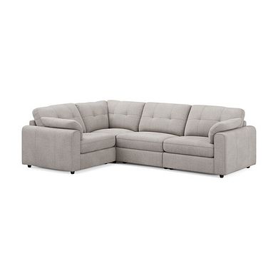Marley 4 Seat Modular Right Hand Corner Sofa in Lila Stone Fabric - Group 2