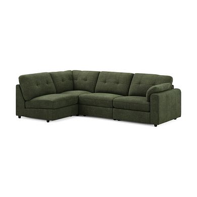 Marley 4 Seat Right Hand Modular Corner Sofa in Lila Pine Fabric - Group 5