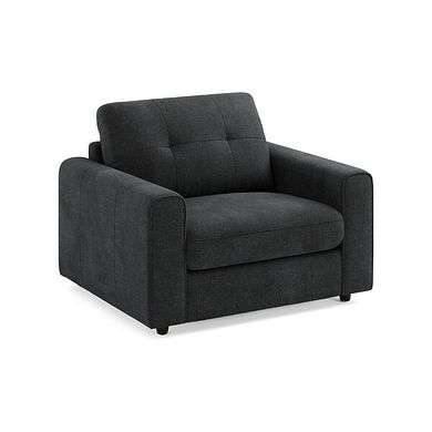 Marley Armchair in  Lila Charcoal Fabric