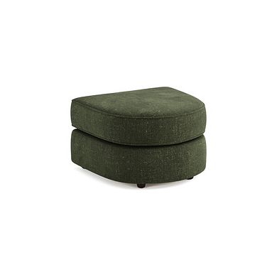 Marley Half Moon Footstool in  Lila Pine Fabric