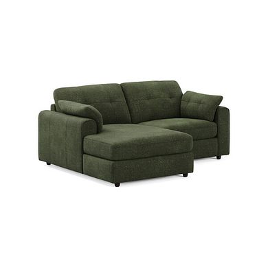 Marley Modular 2 Seater Left Hand Compact Chaise Sofa in Lila Pine Fabric - Group 12