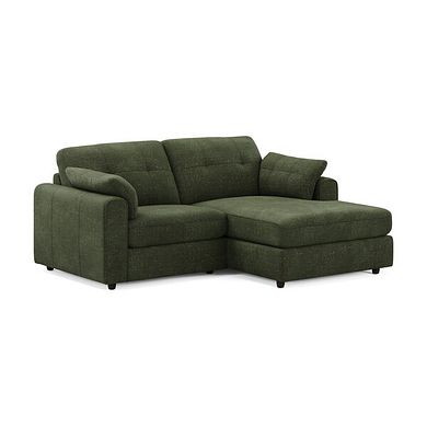 Marley Modular 2 Seater Right Hand Compact Chaise Sofa in Lila Pine Fabric - Group 13