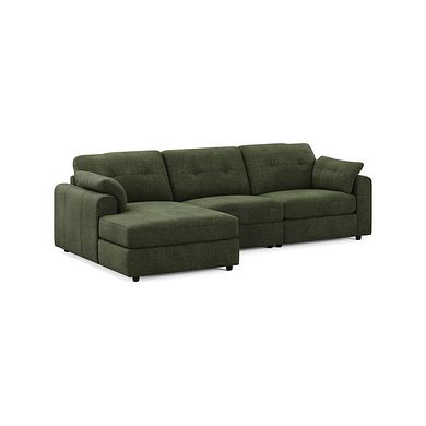 Marley Modular 3 Seater Left Hand Chaise Sofa in Lila Pine Fabric - Group 14