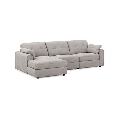 Marley Modular 3 Seater Left Hand Chaise Sofa in Lila Stone Fabric - Group 14