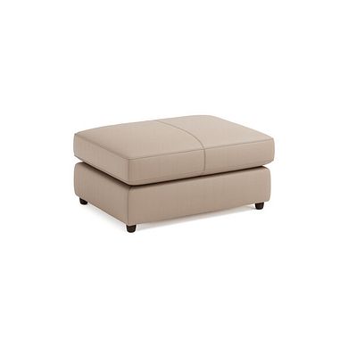 Marley Small Fender Footstool in  Oslo Mushroom Leather