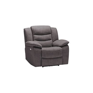 Marlow Electric Recliner Armchair in Andaz Charcoal Fabric