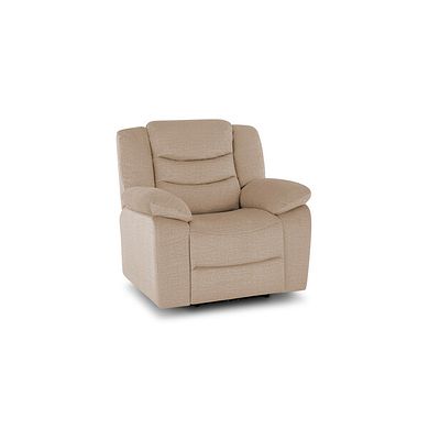 Marlow Armchair in Plush Beige Fabric
