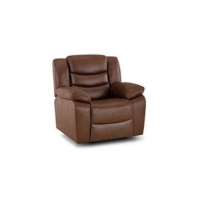 Marlow Armchair in Ranch Dark Brown Fabric