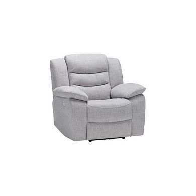 Marlow Electric Recliner Armchair in Keswick Dove Fabric