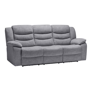 Marlow 3 Seater Sofa in Santos Steel Fabric