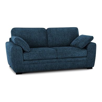 Melbourne 3 Seater Sofa in Enzo Marine Fabric
