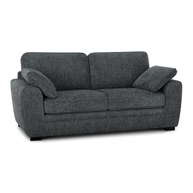 Melbourne 3 Seater Sofa in Enzo Slate Fabric