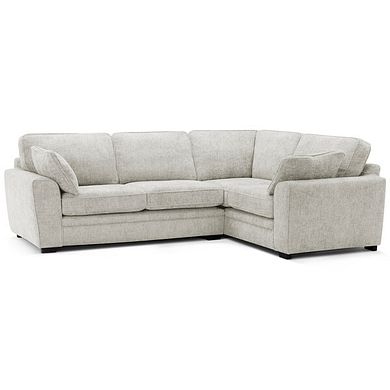 Melbourne Left Hand Corner Sofa in Enzo Cream Fabric
