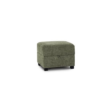Melbourne Storage Footstool in Enzo Olive Fabric